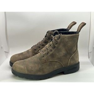 Blundstone Rustic Brown Lace-Up Boots